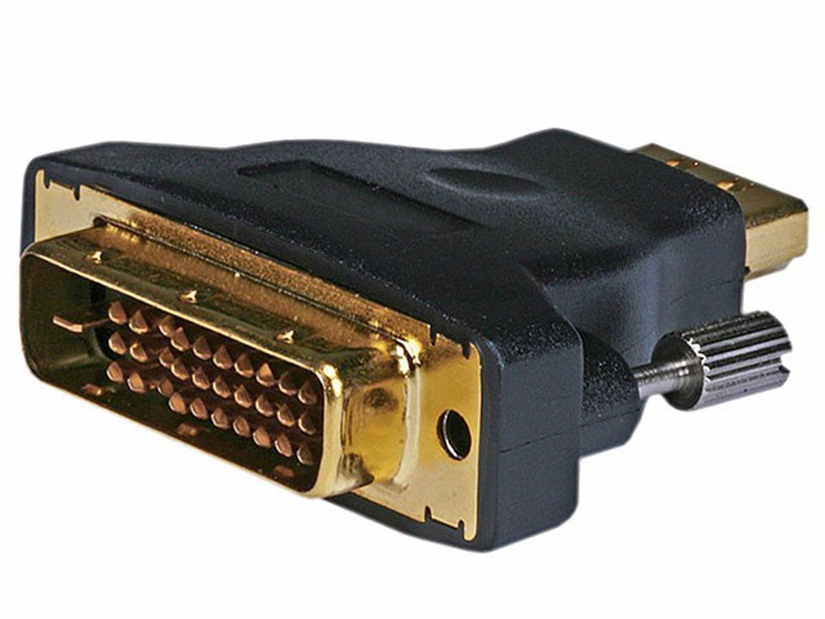 Monoprice DVI-D Dual Link M1-D(P&D) Male to HDMI Female Adapter (Gold Plated) - main image