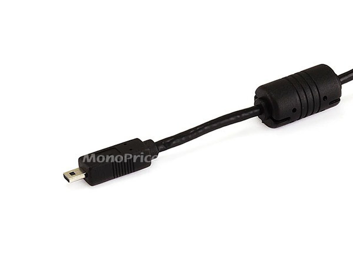 Nikon Digital Cameras Panasonic 6ft USB 2.0 A to Mini-B 8-Pin Cable for Pentax 