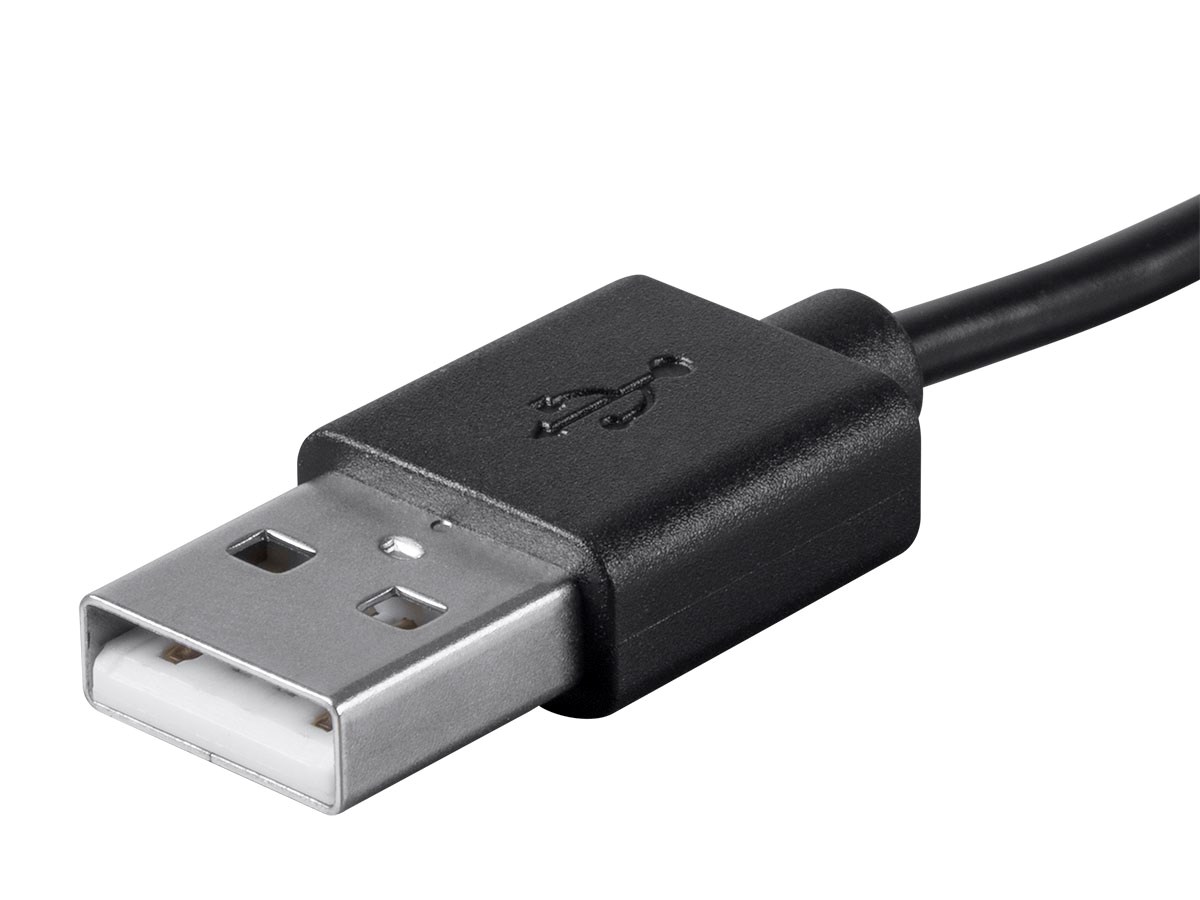 Monoprice Essential Apple MFi Certified Lightning to USB USB-A Charging  Cable - 3ft Black 