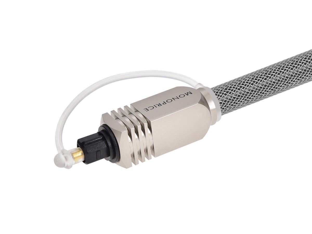 Premium Optical Fiber Toslink Digital Audio Cable 3ft 6ft 12ft 25ft 50ft lot 