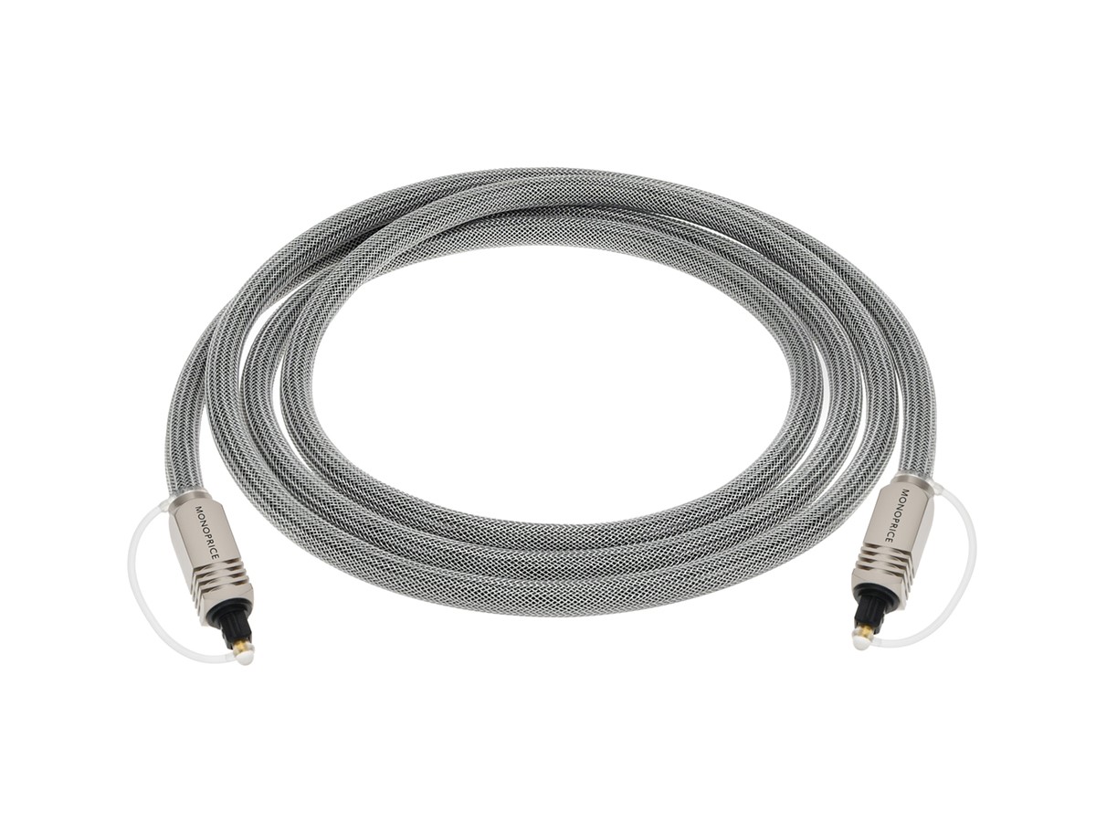 Monoprice Premium S/PDIF (Toslink) Digital Optical Audio Cable, 100ft 