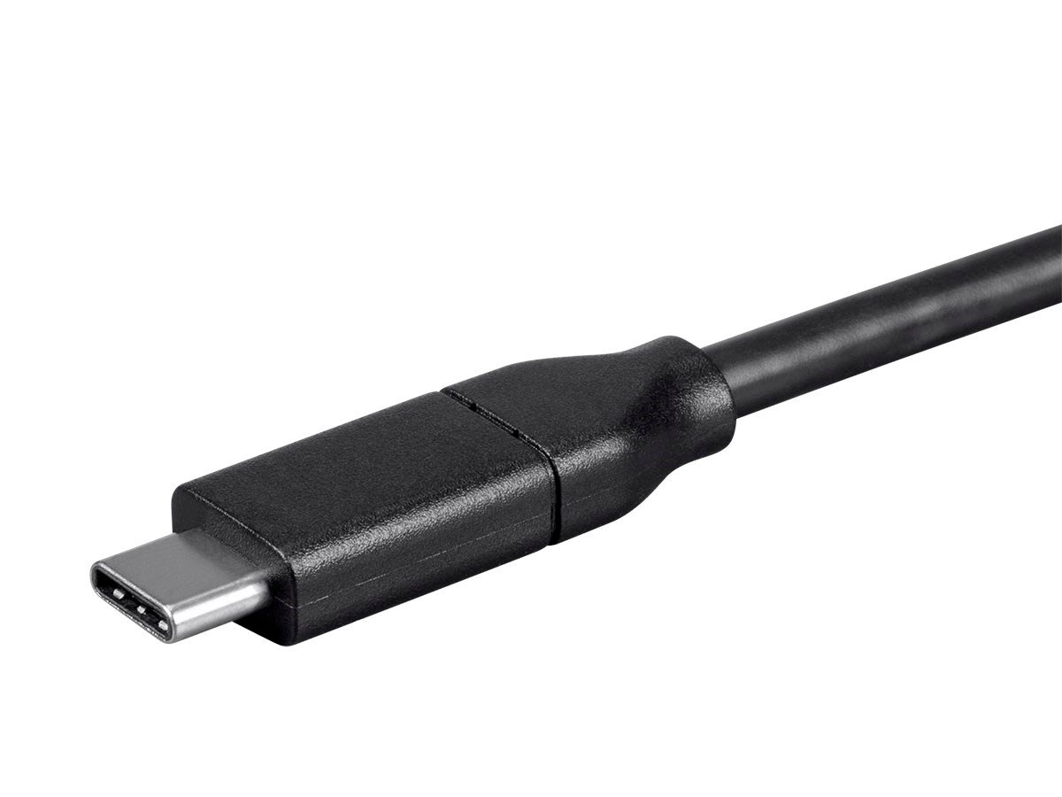 Monoprice 2.0 USB-C to USB-B Printer Cable 480 Mbps 6.6ft Black 