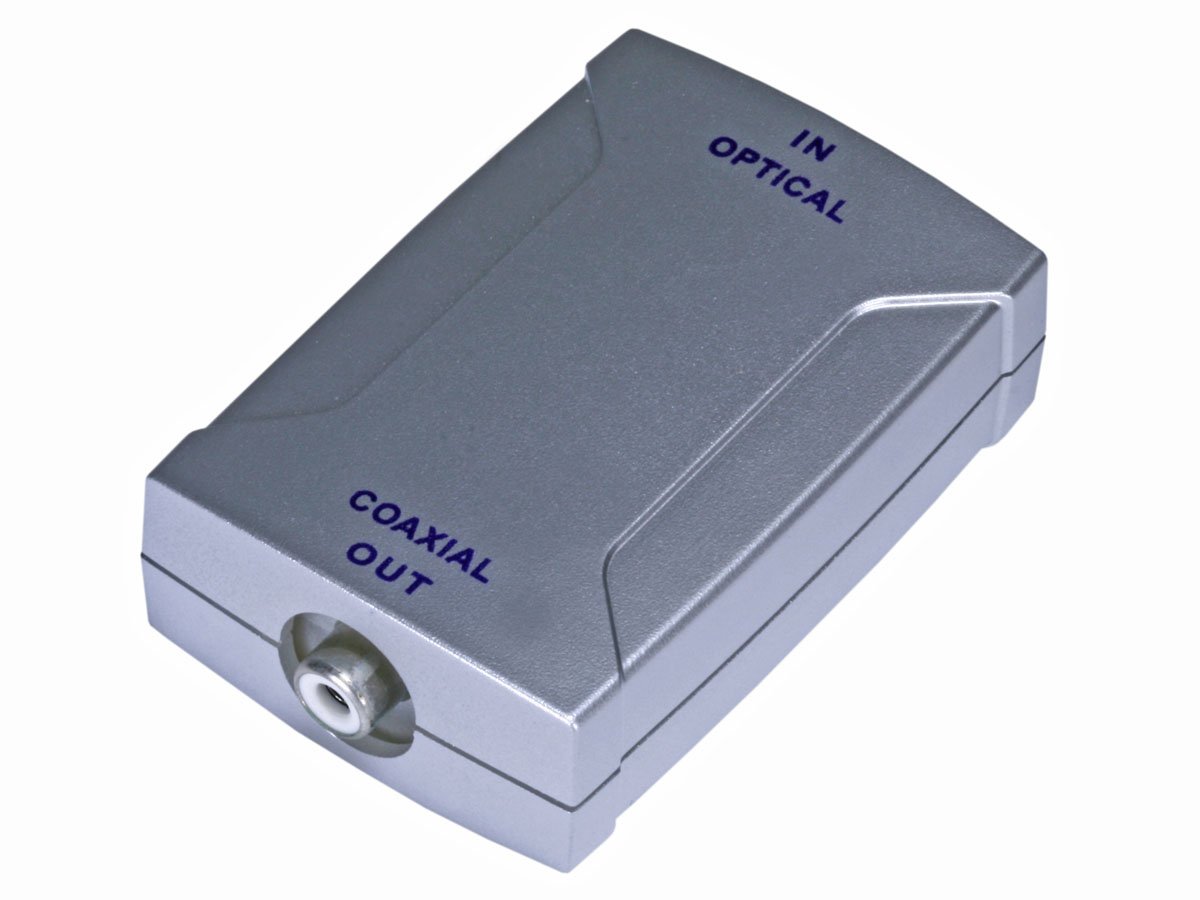 Lav vej ufuldstændig bund Monoprice S/PDIF (Toslink) Digital Optical to Digital Coaxial (RCA) Audio  Converter - Monoprice.com