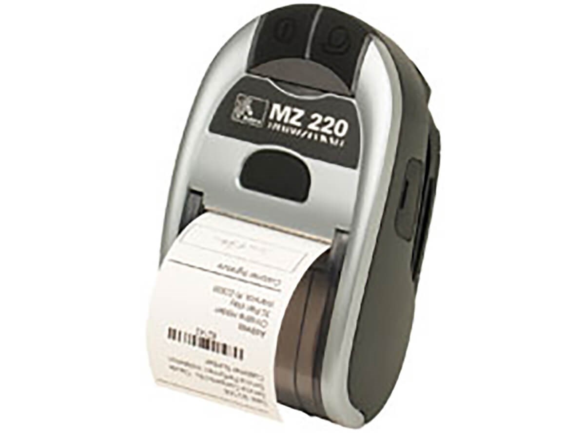 Этикетки zebra. Мобильный принтер Zebra MZ 220 -4500. Принтер этикеток Zebra 220xi4. Zebra mobile Label Printer. Чековый принтер Zebra индикация.