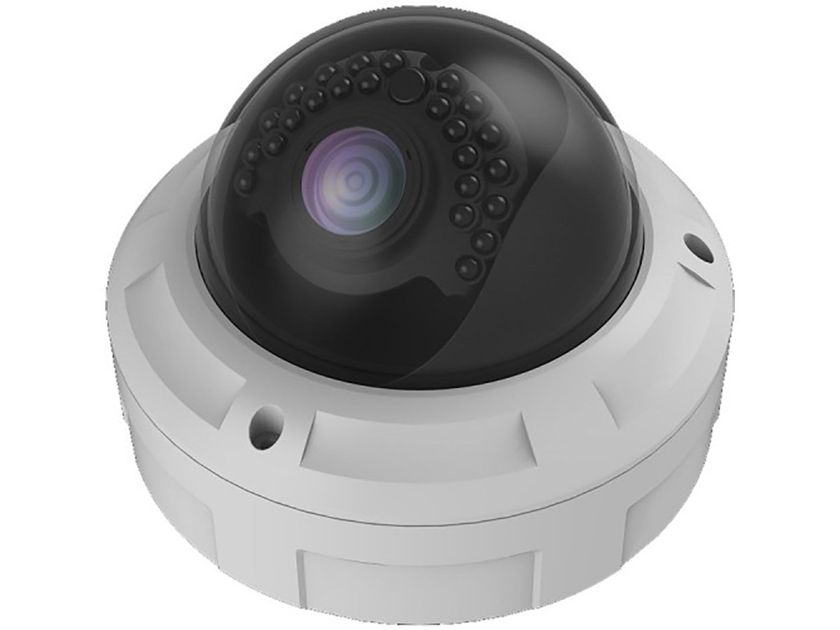 Monoprice 2MP Dome IP Security Camera, 1920x1080, 2.8-12mm Varifocal Lens, Vandalproof