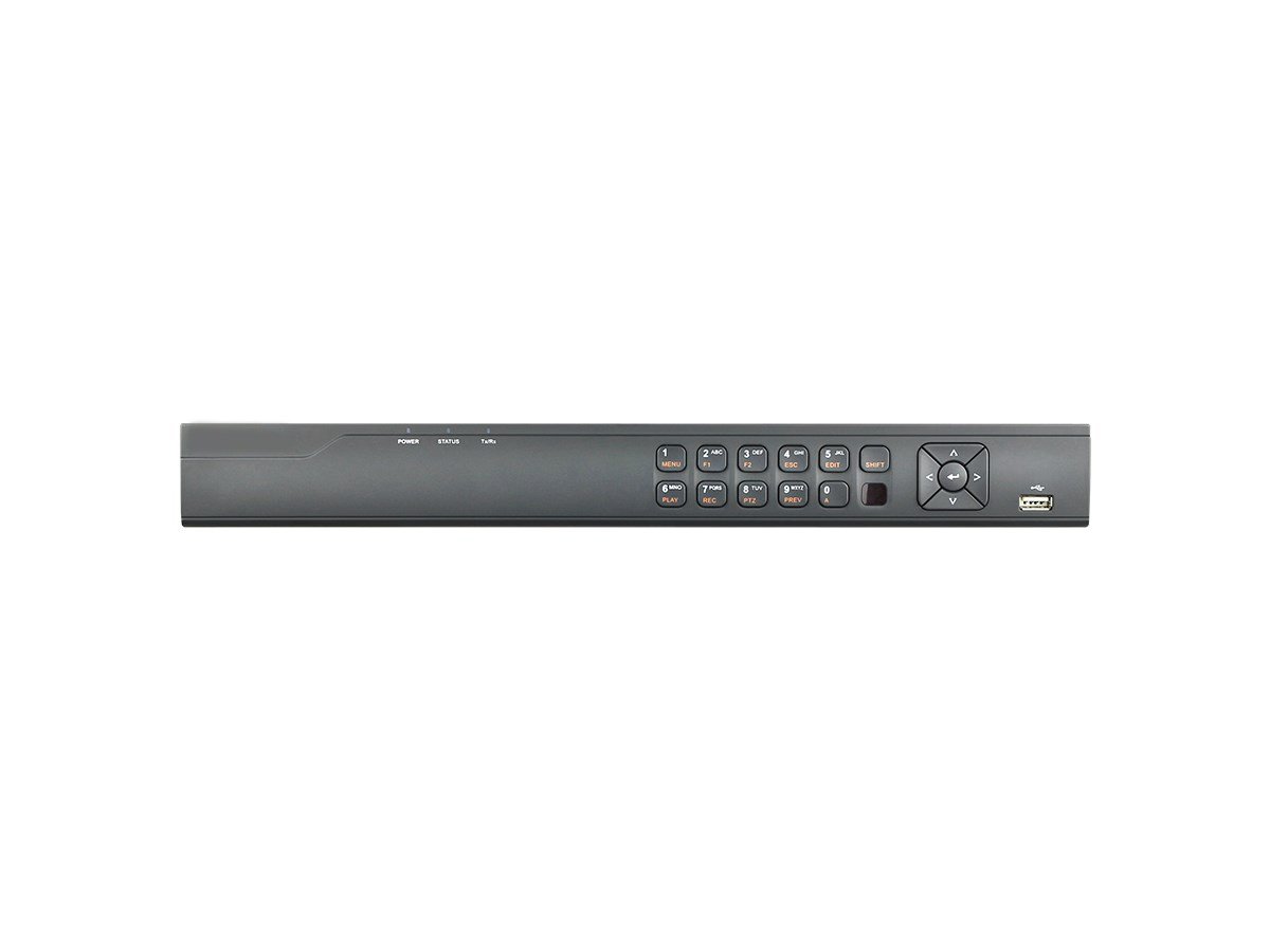 Monoprice 16CH HD-TVI DVR, 5 in 1, H.265+, 1-4 Channel support up to 3MP HD-TVI, Up to 2CH 4MP IP Cameras, Up to 4K (3840X2160) HDMI - main image