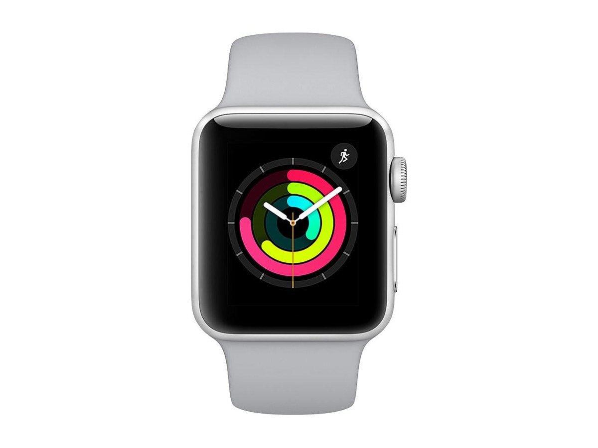 Apple Watch Series 3 GPS, 42mm Space Gray Aluminum Case with Gray Sport