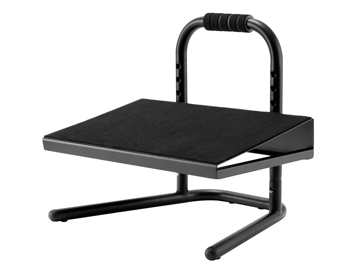 Workstream by Monoprice Height-Adjustable Standing Footrest, Steel - main image