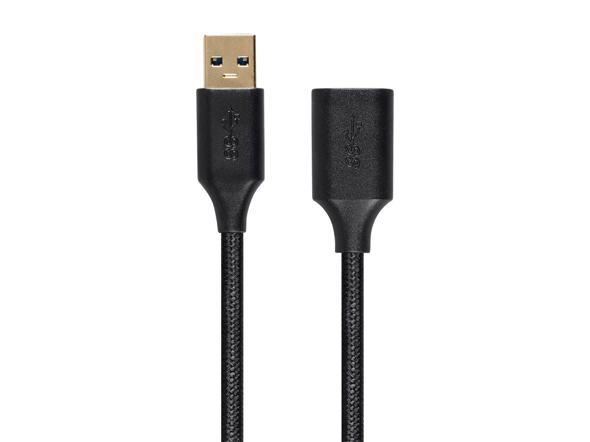 Monoprice USB 3.0 A Male to A Female Premium Extension Cable, 3ft - main image