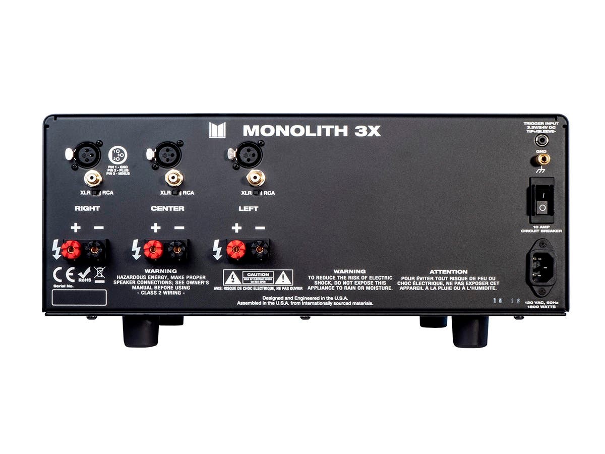 Monolith By Monoprice 3x200 Watts Per Channel Multi-Channel Home ...