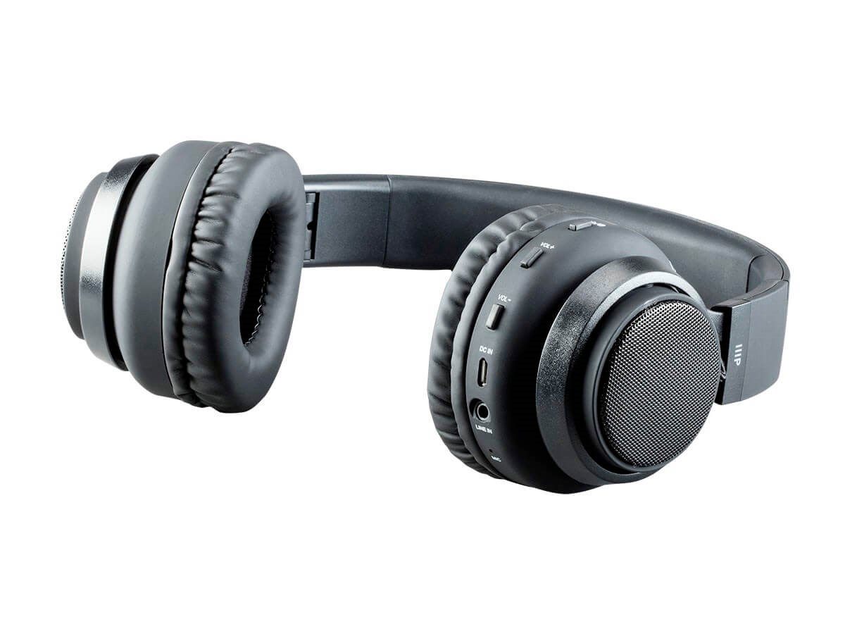 Monoprice 2-in-1 Bluetooth Wireless Headphones with External Speakers ...