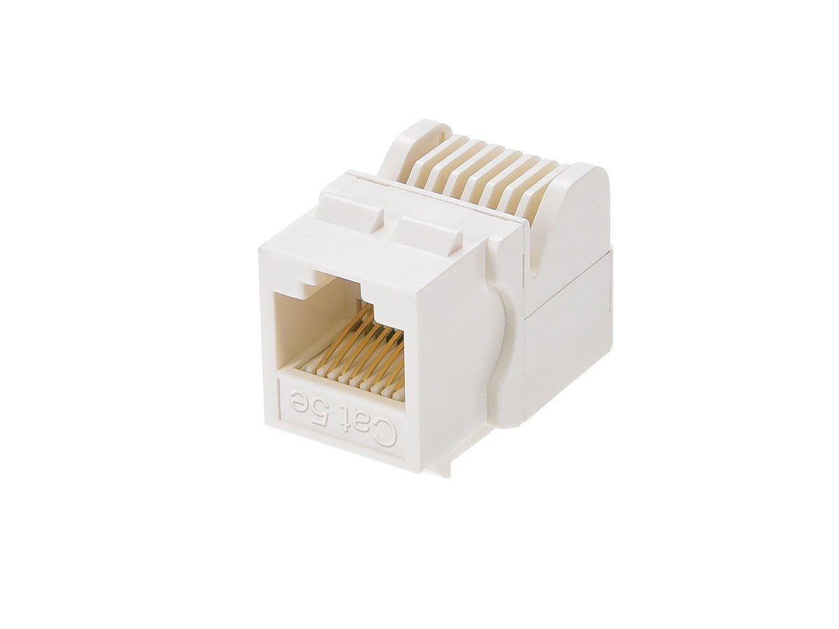 Cable Matters 5-Pack Shielded RJ45 Cat 8, Cat8 Keystone Jack