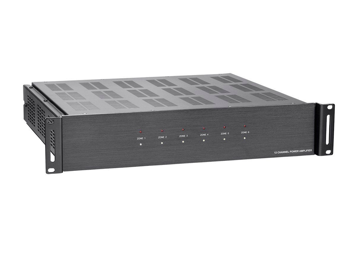 Monoprice 6 Zone Home Audio Multizone 12channel Amplifier with RS232