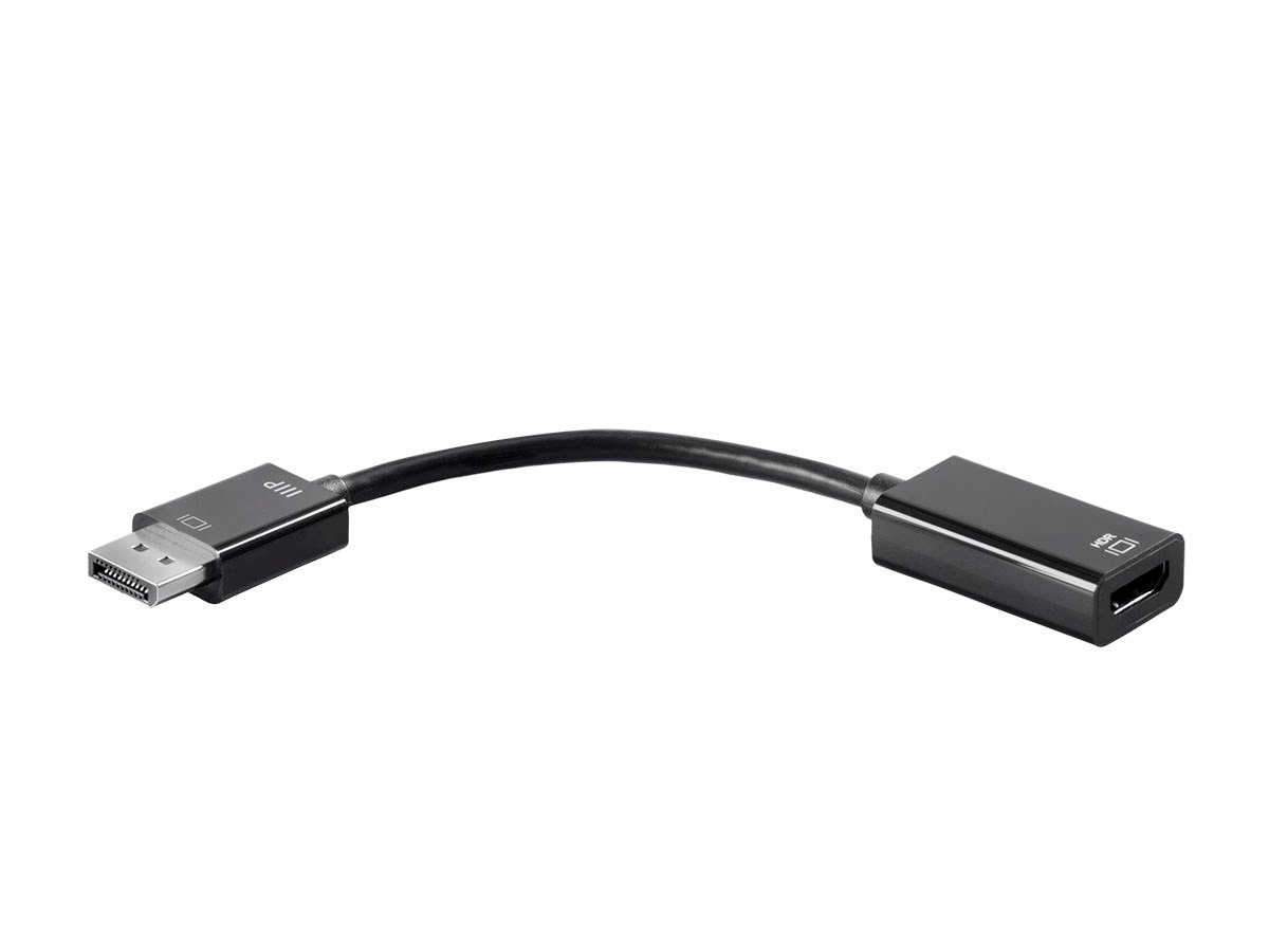 Monoprice DisplayPort 1.2a to 4K@60Hz HDMI Active HDR Adapter, Black - main image