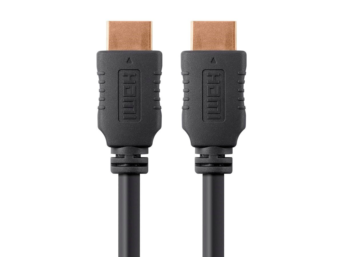Monoprice 4K High Speed HDMI Cable 20ft - 18Gbps Black - main image