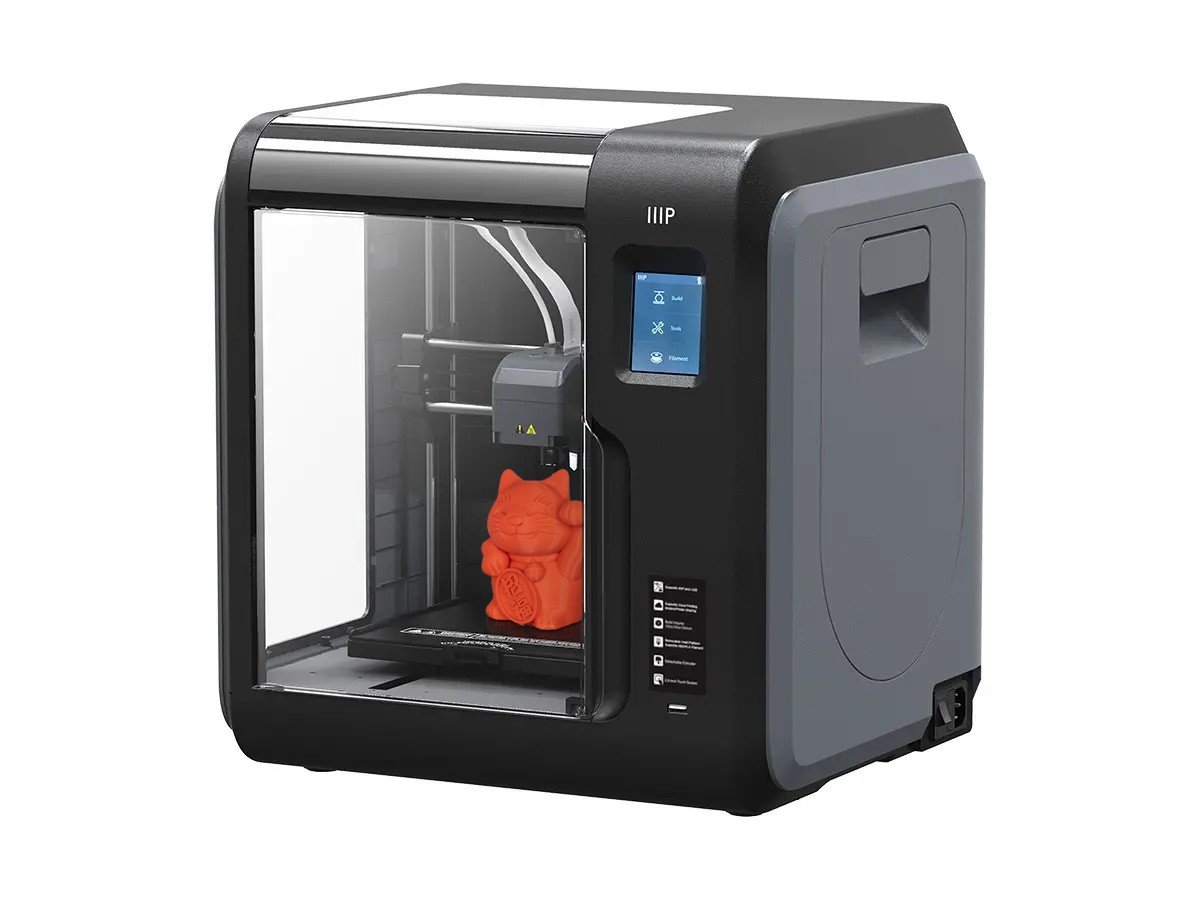 Monoprice Mp Voxel 3d Printer Fully Enclosed Easy Wi Fi Touchscreen 8gb On Board Memory Polar Cloud Enabled Monoprice Com