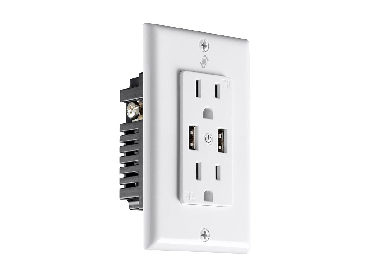 Stitch By Monoprice Wireless Smart In Wall Outlet With 2