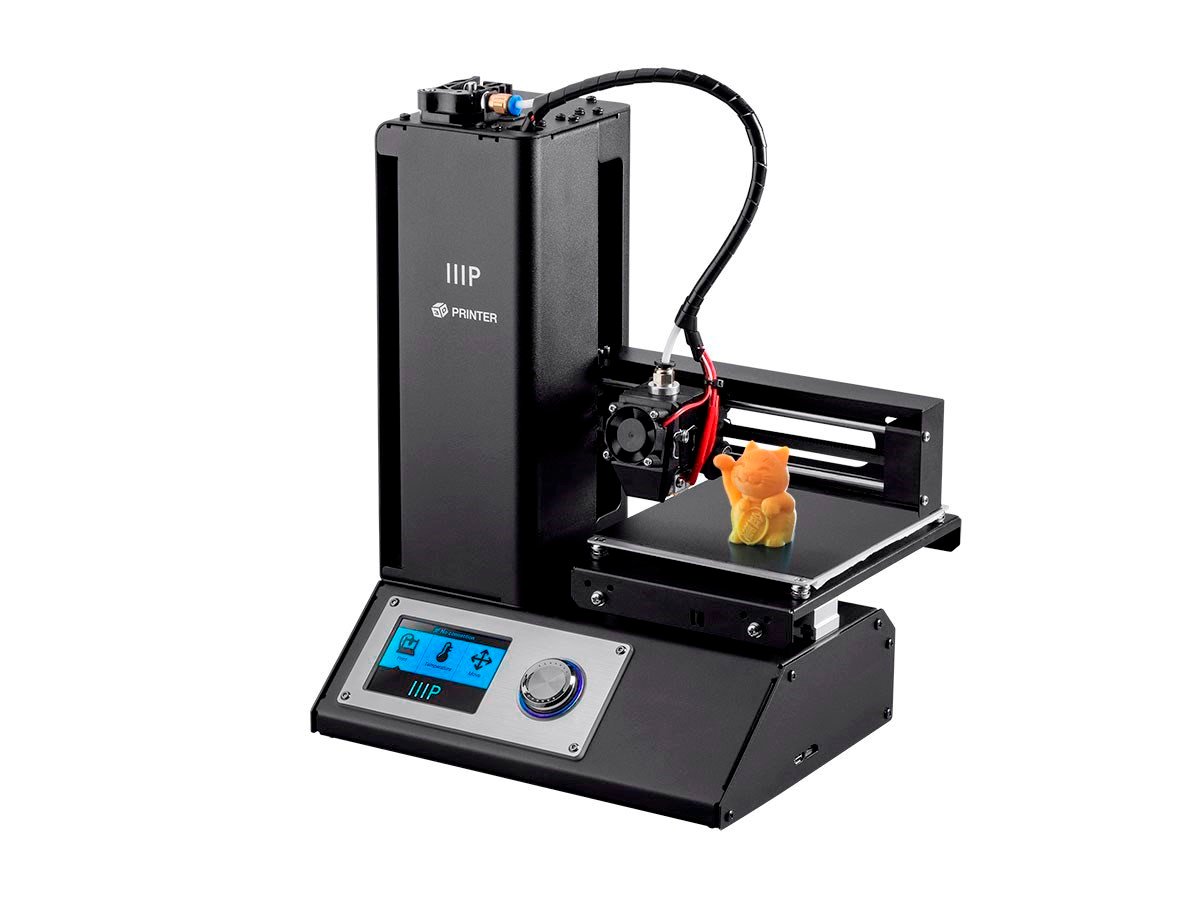 MP Select Mini 3D Printer V2, Black (UK Power Adapter)