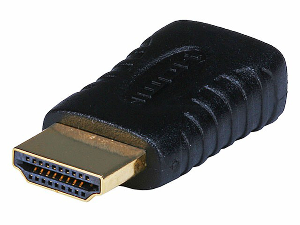 Monoprice HDMI Connector Male to HDMI Mini Connector Female Adapter - main image