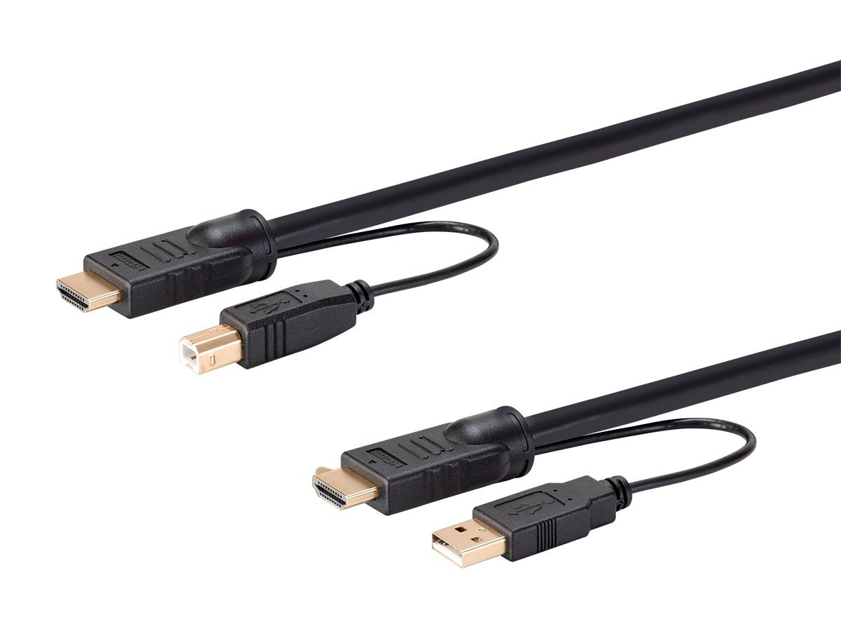 Monoprice Switch Series HDMI USB Combo Cable for KVM Switches 1.5ft - main image