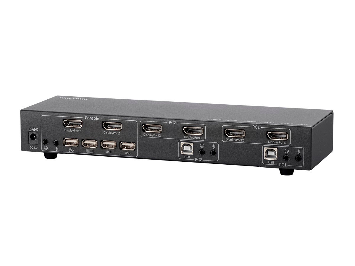 Formode Konkurrencedygtige udskille Monoprice 4K 2-Port DisplayPort 1.2a and USB 2.0 KVM Switch - Monoprice.com