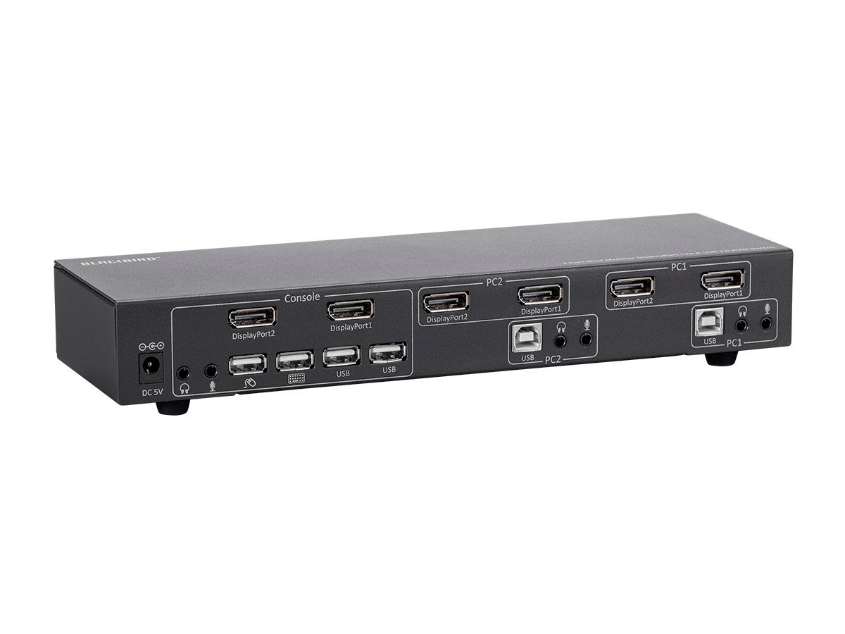 Monoprice 2-Port DisplayPort USB 2.0 KVM Switch - Monoprice.com