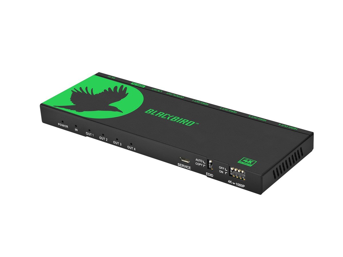 Monoprice Blackbird 4K HDMI Audio Extractor, 18Gbps, HDCP 2.2 