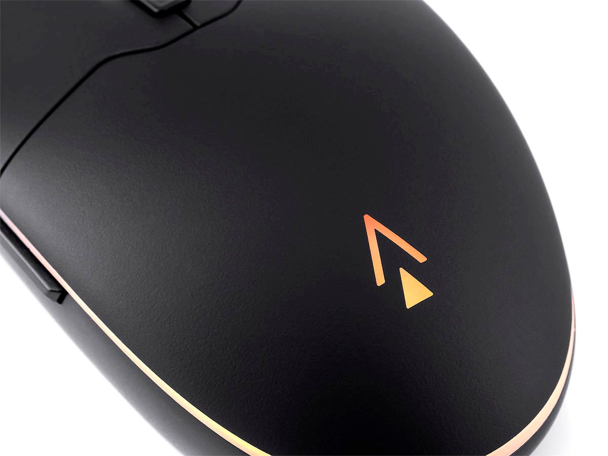 Dark Matter by Monoprice Rover Optical Gaming Mouse 6200DPI, PixArt