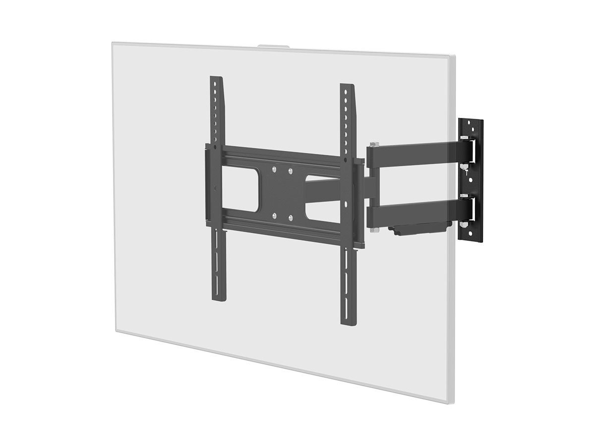 Monoprice EZ Series Outdoor Full Motion TV Wall Mount Bracket for LED TVs 32in to 100in, Max Weight 110 lbs., VESA Patterns 200x200 to 400x400, Waterproof, Corrosion-Resistant Finish - main image