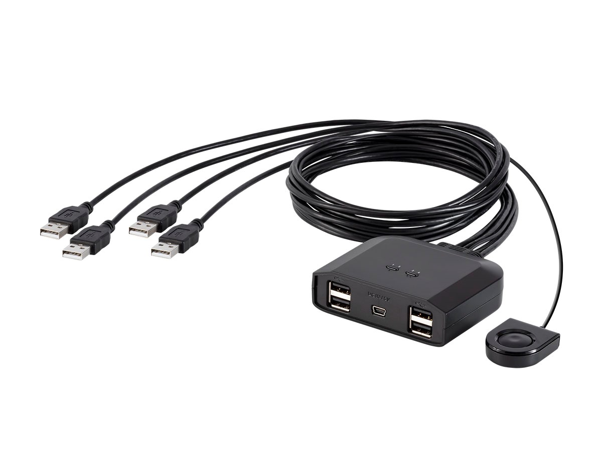 Monoprice 4 x 4 USB 2.0 Peripheral Sharing Switch - main image