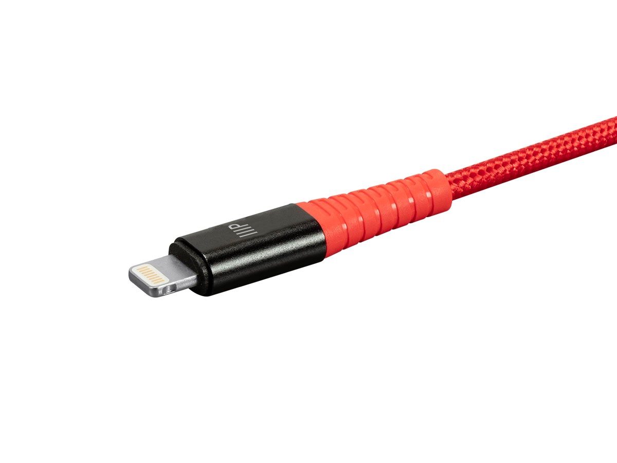 Cargador tech one tech 2.4 doble usb + cable braided nylon micro usb apple  longitud 1 mt color blanco