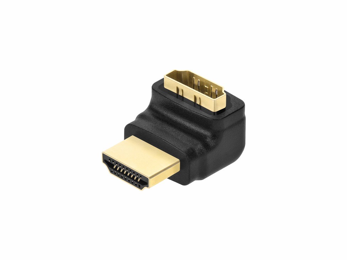 Adattatore HDMI Port saver spina HDMI presa su Highspeed W Ethernet FullHD 3d 