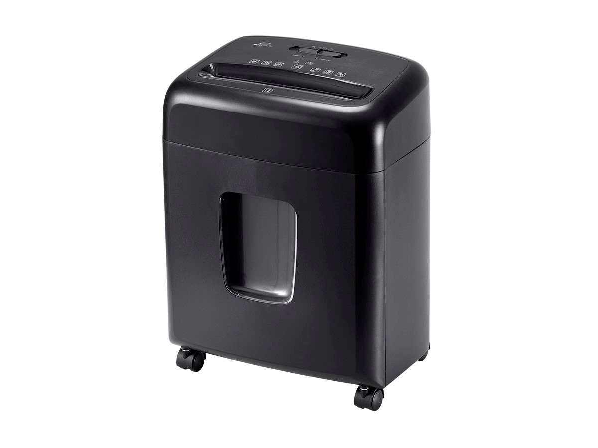 Workstream by Monoprice Compact 10-Sheet Crosscut Paper and Credit Card Shredder with 15L Pullout Bin - main image