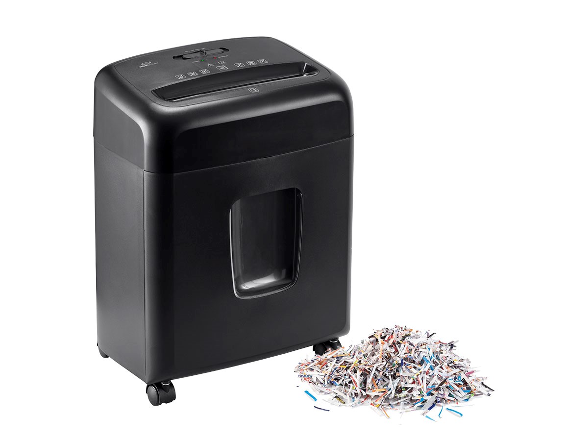 Pen + Gear 10-Sheet Cross-Cut Paper Shredder 