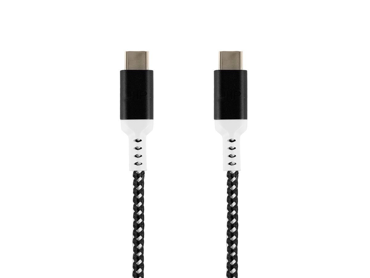 Monoprice Stealth Charge & Sync USB 2.0 Type-C to Type-C Cable, Up to 3A/60W, 3ft, White - main image