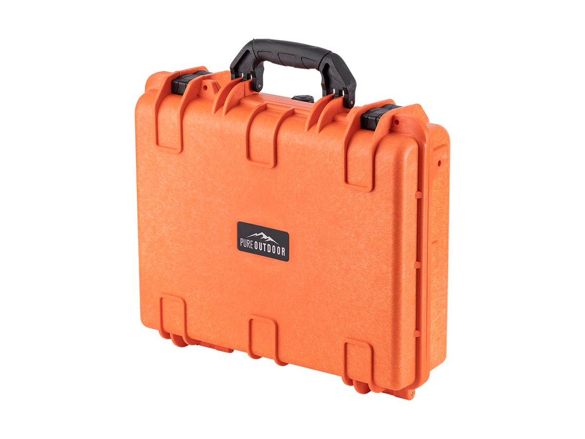 Pure Outdoor by Monoprice Weatherproof Hard Case with Customizable Foam
