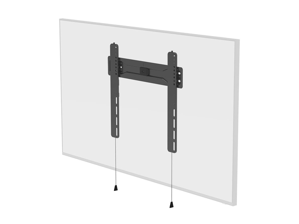 Monoprice Essential Fixed TV Wall Mount Bracket Low Profile For 32 To 55  TVs up to 77lbs Max VESA 400x400