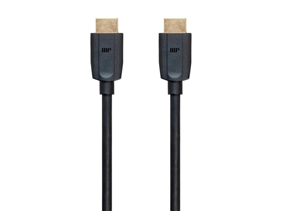 Monoprice 8K Ultra High Speed HDMI Cable 3ft - 48Gbps Black - 3 Pack - main image