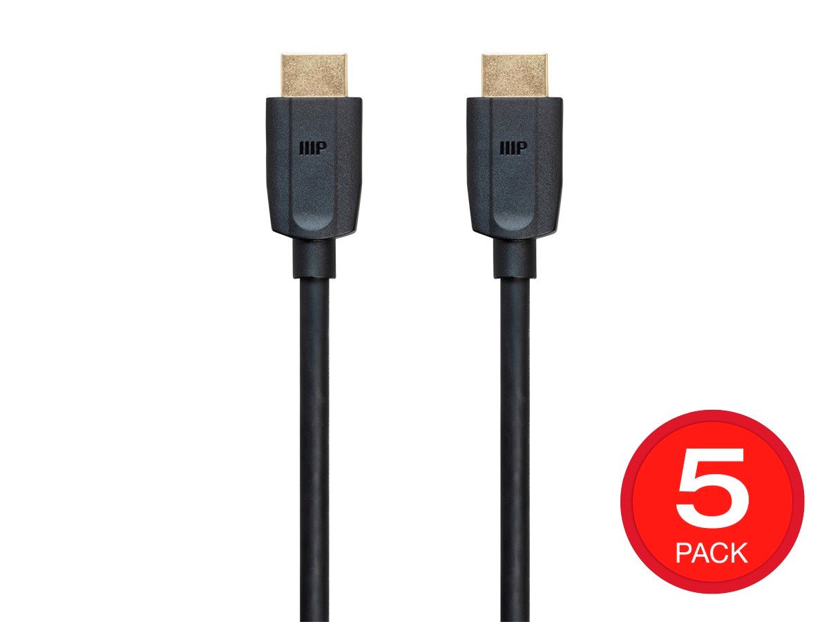 1.5/3/6FT High-Speed HDMI Cable with Ethernet HDMI 2.1, 48 Gbps, 8K 4K 1080P 