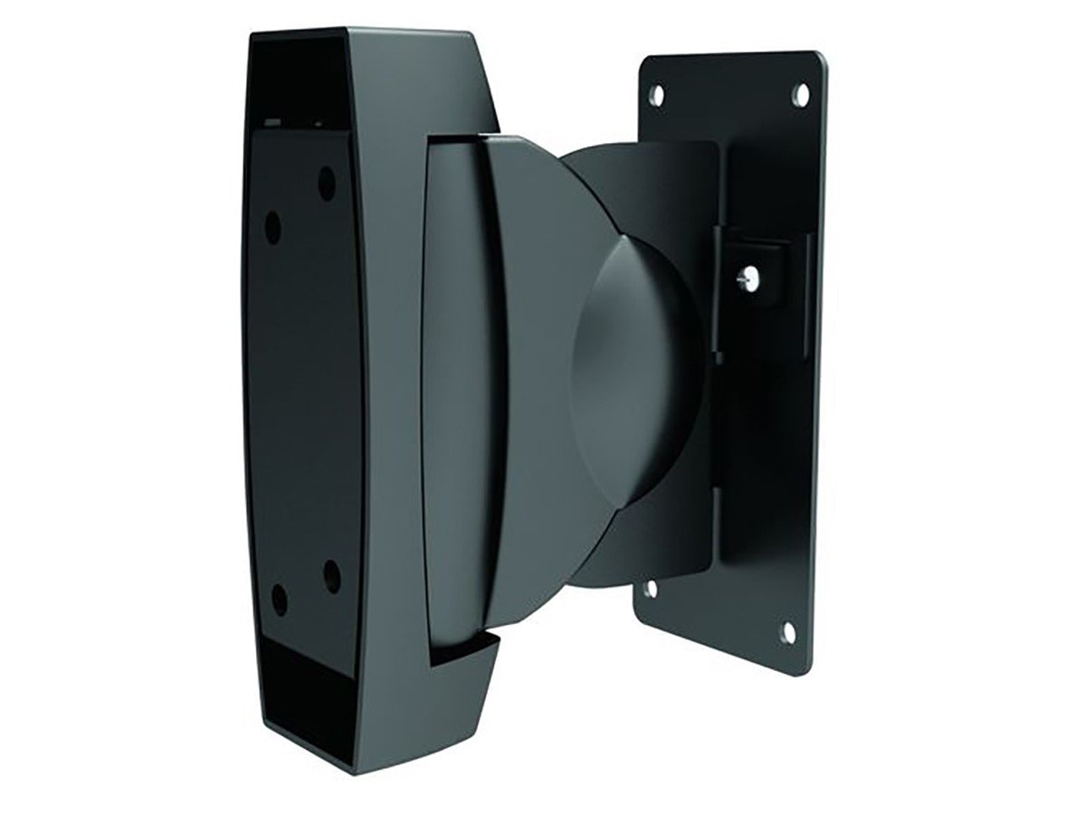 Monoprice Adjustable 22 lb. Capacity Speaker Wall Mount Brackets (Pair) Black - main image