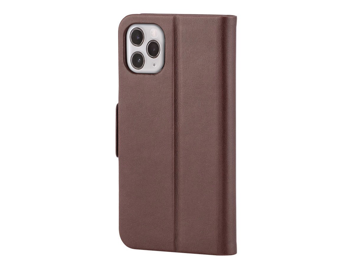 FORM by Monoprice iPhone 11 6.5 Pro Max PU Leather Wallet Case, Chocolate - main image