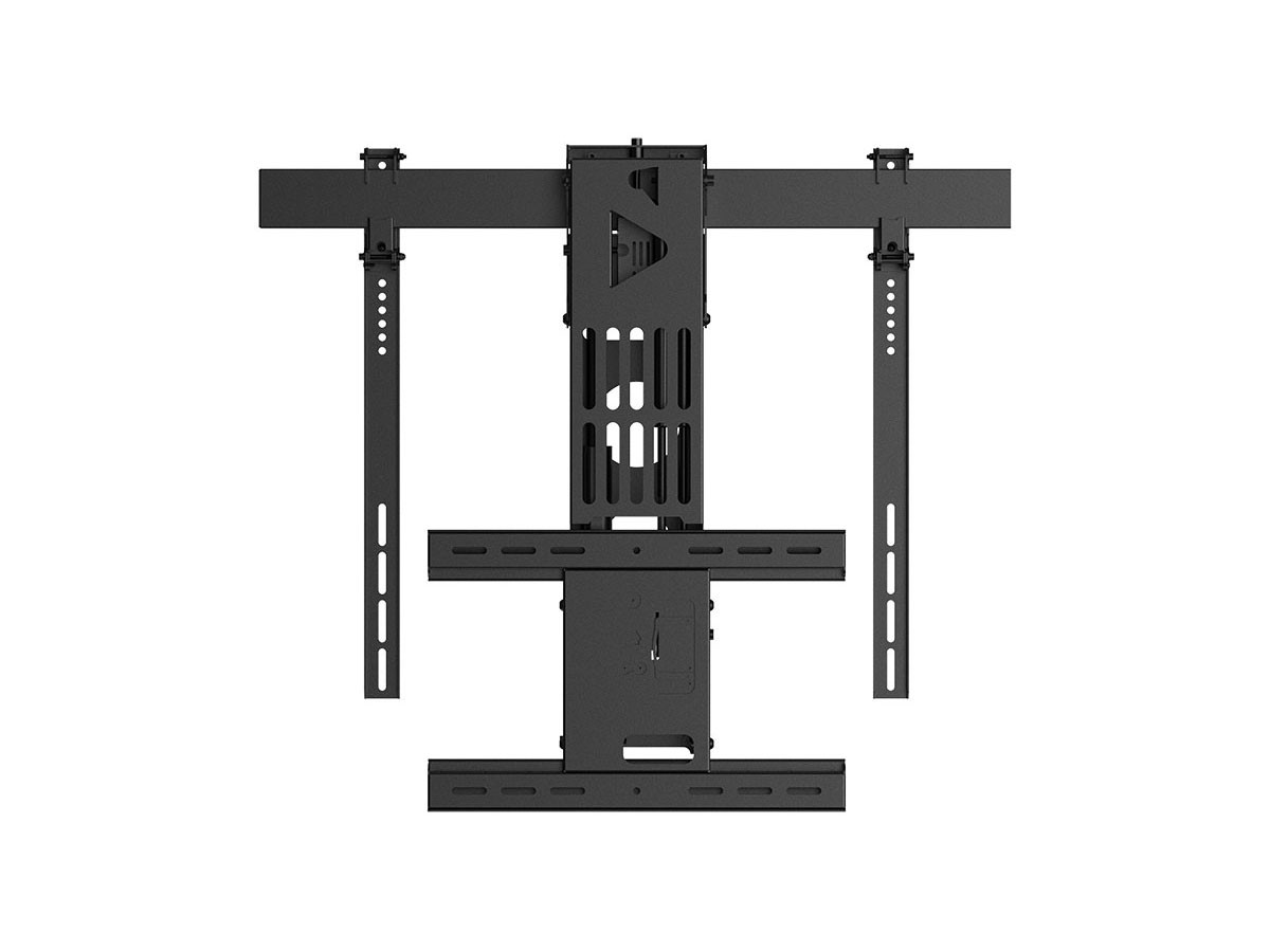 Monoprice Motorized Above Fireplace Mantel Pulldown, FullMotion, Articulating TV Wall Mount