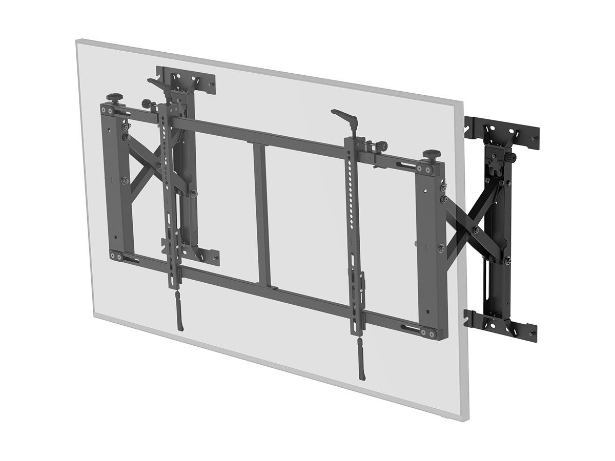 Monoprice Commercial Series Push-to-Pop-Out TV Video Wall Mount for 50in to 55in LED Screens, Max Weight 154 lbs, VESA Patterns up to 800x400 - main image