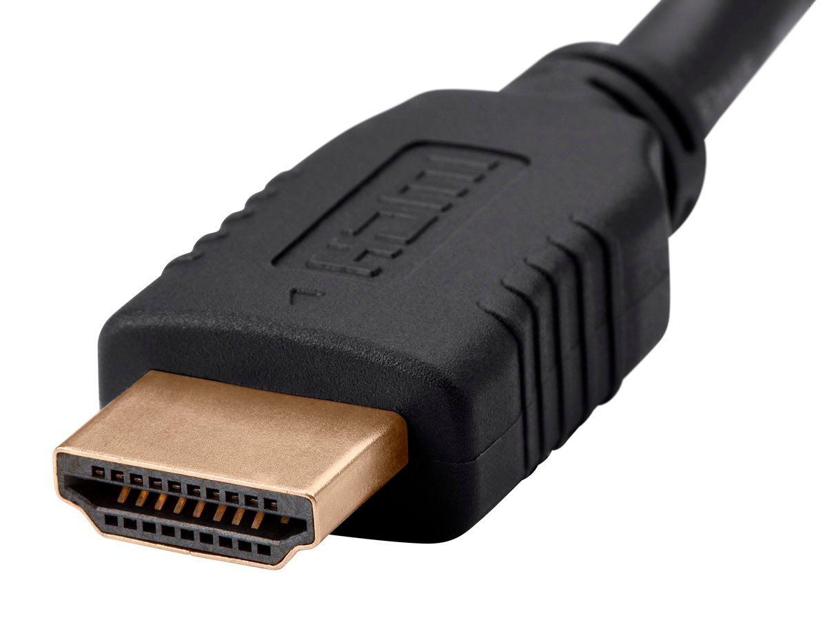 Monoprice High Speed HDMI Cable to DVI Adapter Cable 6ft - with Ferrite  Cores Black