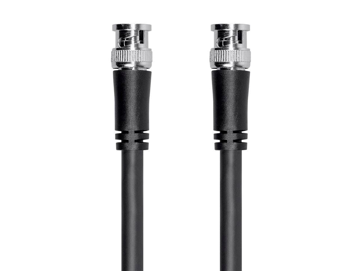 Monoprice Viper 12G SDI BNC Cable, 3ft, Black - main image