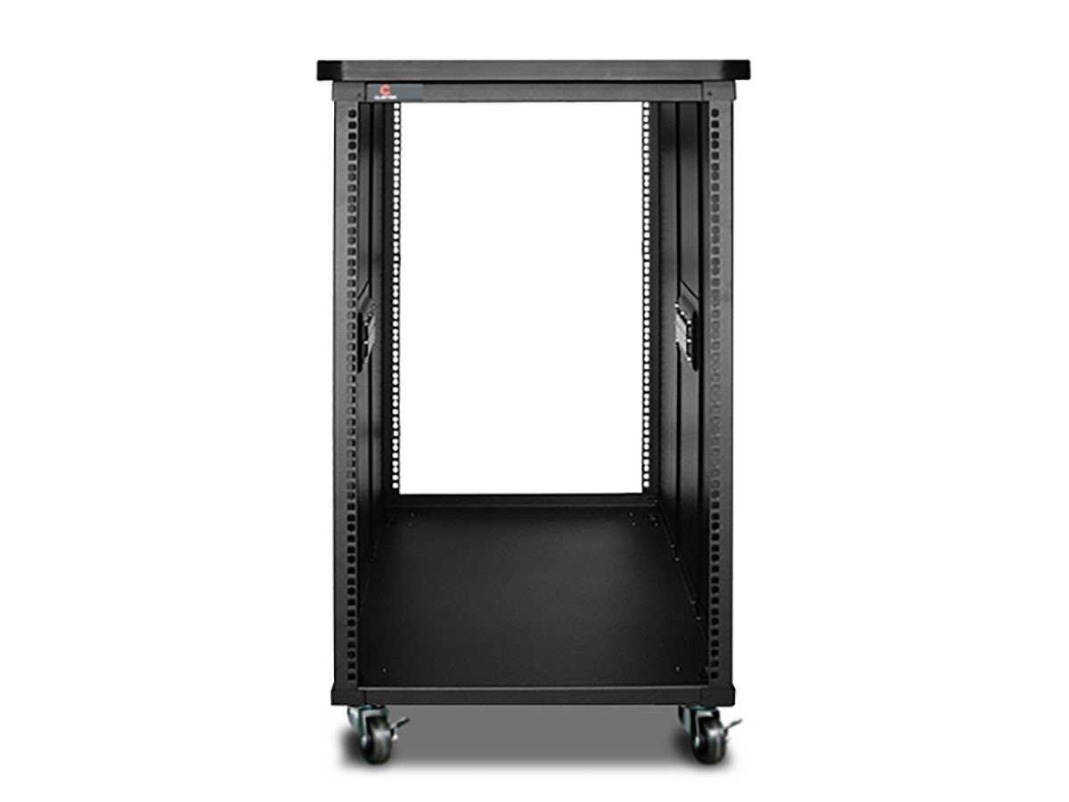 18U 800mm Depth Simple Server Rack with Wood Top, GSA Approved ...