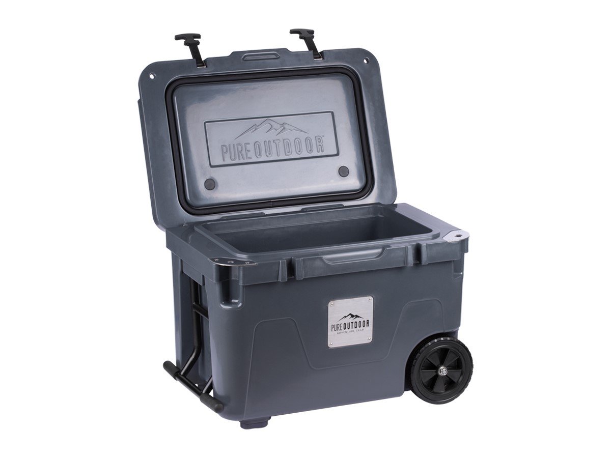 Pure Outdoor by Monoprice Emperor 50 Rotomolded Portable Wheeled Cooler 13.2 Gal - main image