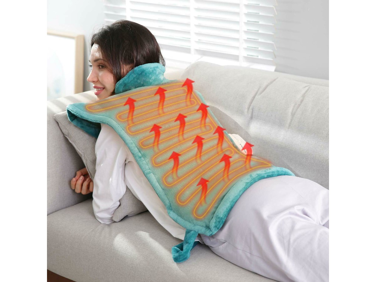 MaxKare Large Heating Pad for Back and Shoulder Pain 24"x33" Heat Wrap