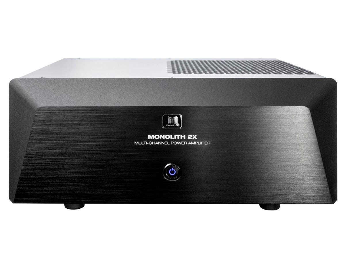 Monolith by Monoprice 2x200 Watts Per Channel Two Channel Home Theater Stereo Power Amplifier with XLR Inputs (Factory Refurbished/B Stock))