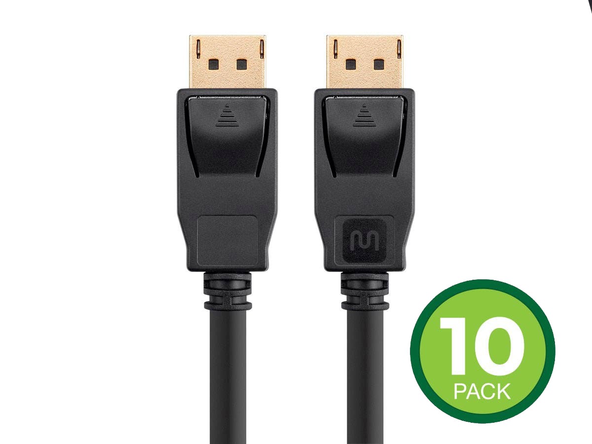 Monoprice Select Series DisplayPort 1.2a Cable 3ft (10-Pack)